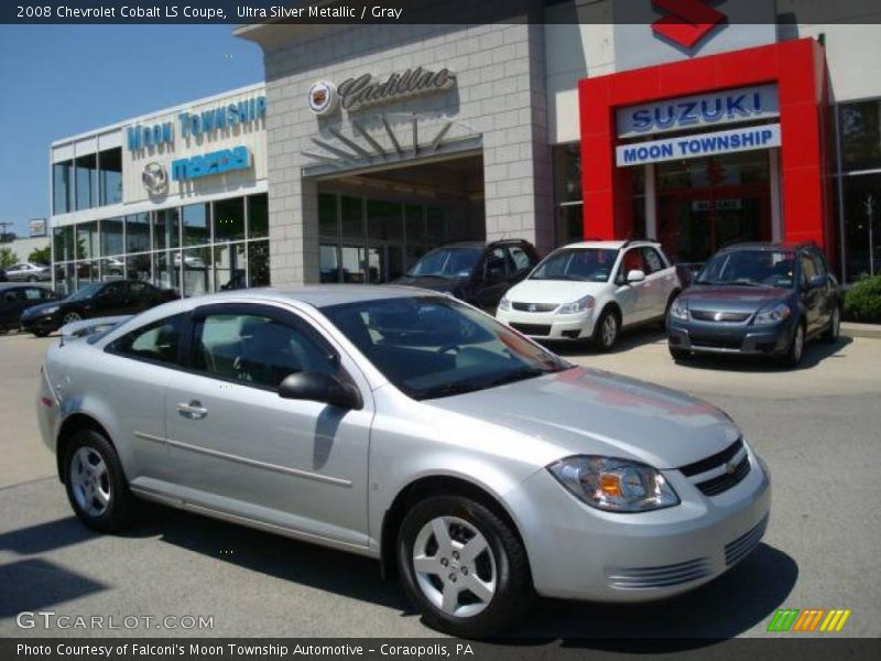Ultra Silver Metallic / Gray 2008 Chevrolet Cobalt LS Coupe