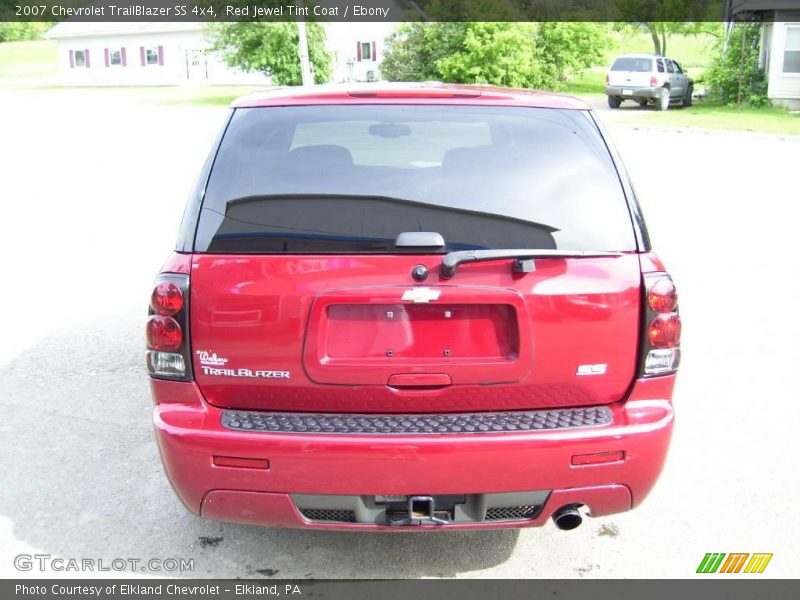 Red Jewel Tint Coat / Ebony 2007 Chevrolet TrailBlazer SS 4x4