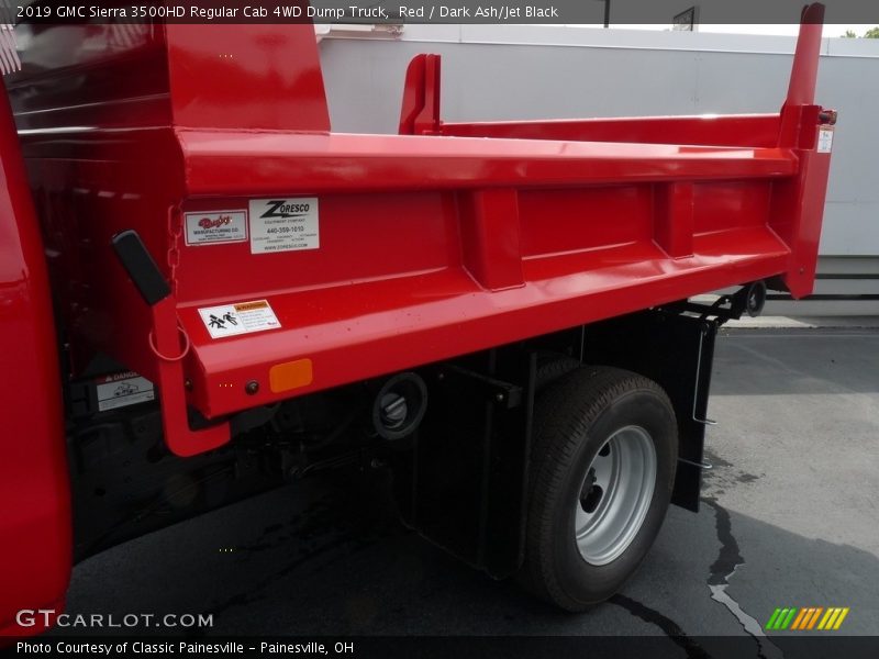 Red / Dark Ash/Jet Black 2019 GMC Sierra 3500HD Regular Cab 4WD Dump Truck