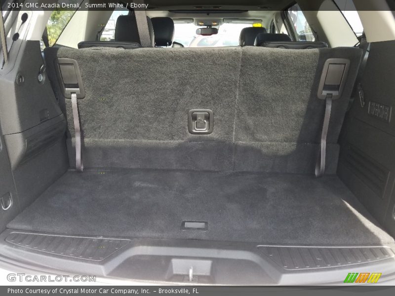 Summit White / Ebony 2014 GMC Acadia Denali