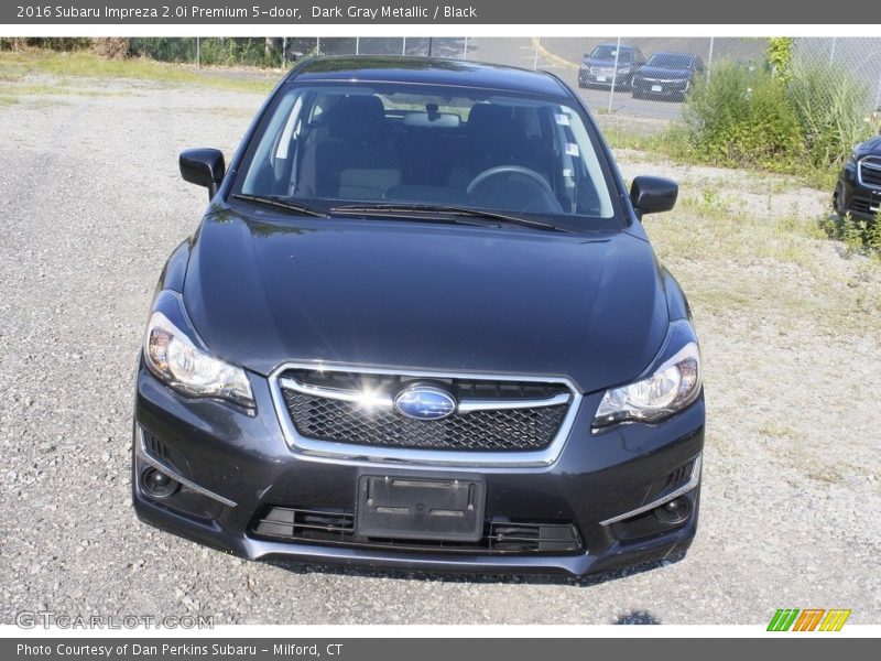 Dark Gray Metallic / Black 2016 Subaru Impreza 2.0i Premium 5-door