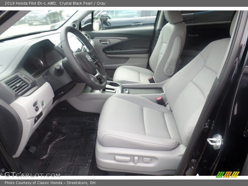  2019 Pilot EX-L AWD Gray Interior