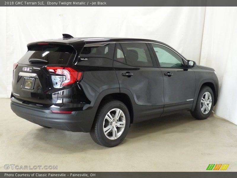Ebony Twilight Metallic / ­Jet Black 2018 GMC Terrain SLE
