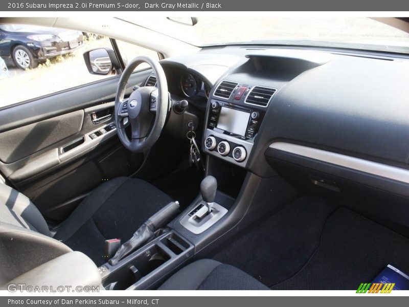 Dark Gray Metallic / Black 2016 Subaru Impreza 2.0i Premium 5-door