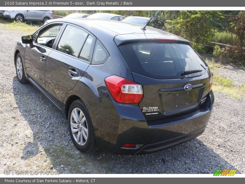 Dark Gray Metallic / Black 2016 Subaru Impreza 2.0i Premium 5-door