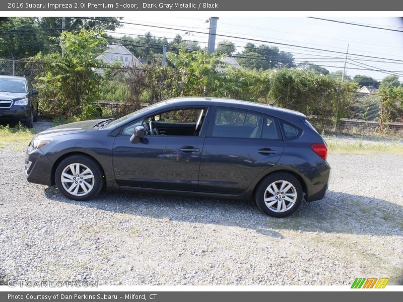 Dark Gray Metallic / Black 2016 Subaru Impreza 2.0i Premium 5-door