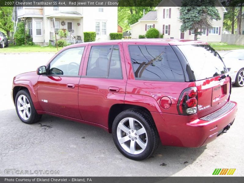 Red Jewel Tint Coat / Ebony 2007 Chevrolet TrailBlazer SS 4x4