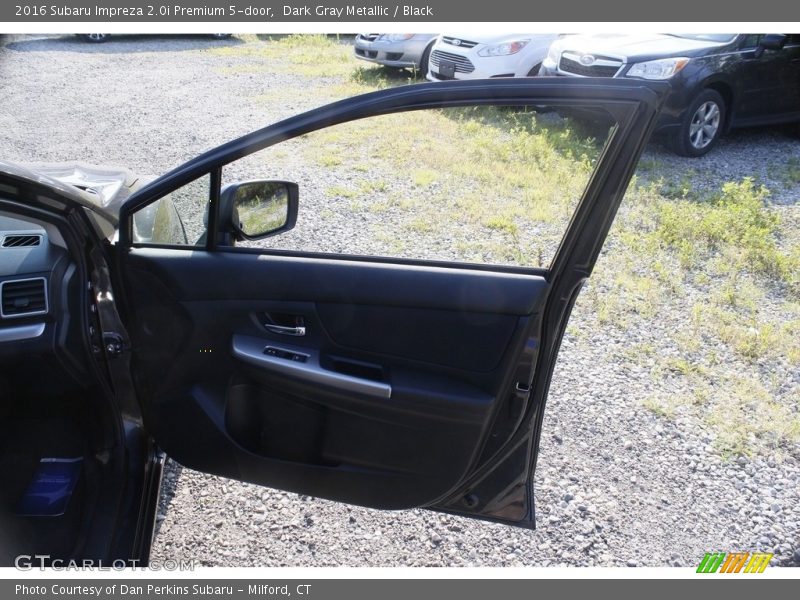 Dark Gray Metallic / Black 2016 Subaru Impreza 2.0i Premium 5-door