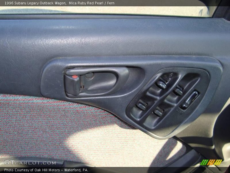 Mica Ruby Red Pearl / Fern 1996 Subaru Legacy Outback Wagon