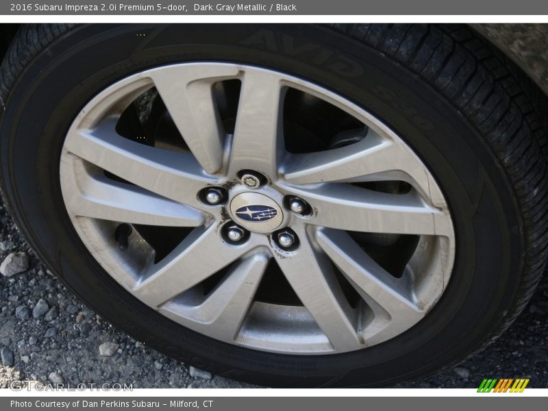 Dark Gray Metallic / Black 2016 Subaru Impreza 2.0i Premium 5-door