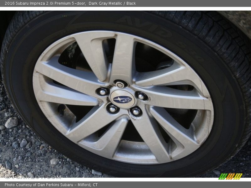 Dark Gray Metallic / Black 2016 Subaru Impreza 2.0i Premium 5-door