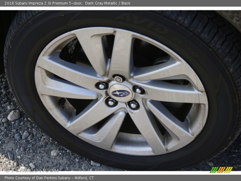 Dark Gray Metallic / Black 2016 Subaru Impreza 2.0i Premium 5-door