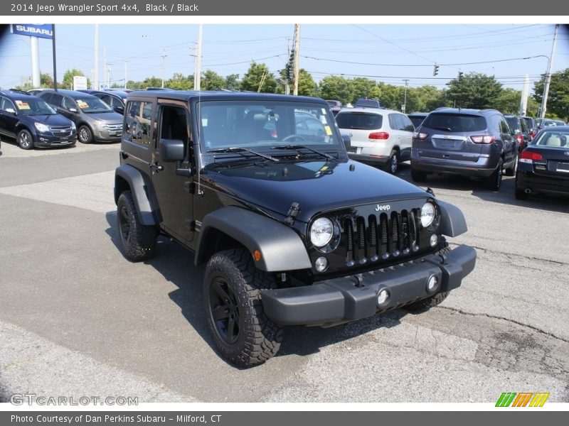 Black / Black 2014 Jeep Wrangler Sport 4x4