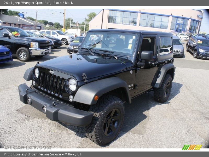 Black / Black 2014 Jeep Wrangler Sport 4x4
