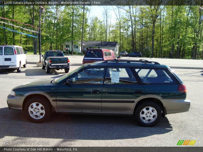 Wintergreen Metallic / Fern 1996 Subaru Legacy Outback Wagon