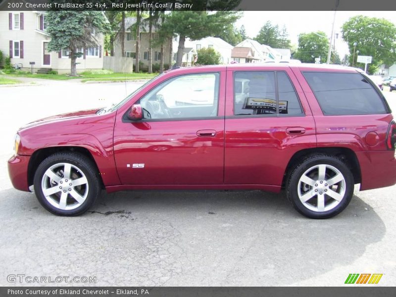 Red Jewel Tint Coat / Ebony 2007 Chevrolet TrailBlazer SS 4x4