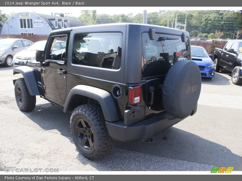Black / Black 2014 Jeep Wrangler Sport 4x4
