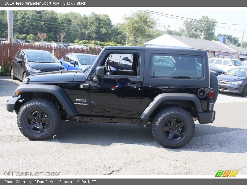 Black / Black 2014 Jeep Wrangler Sport 4x4