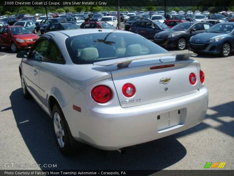 Ultra Silver Metallic / Gray 2008 Chevrolet Cobalt LS Coupe