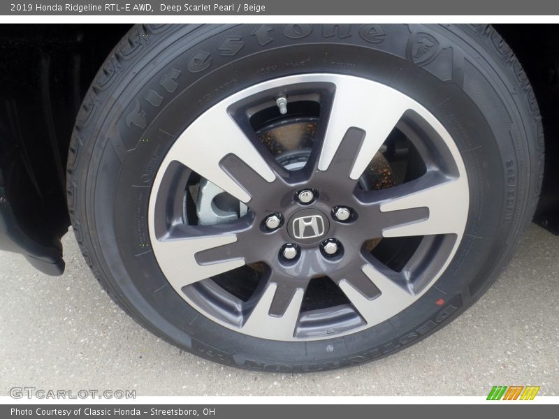  2019 Ridgeline RTL-E AWD Wheel