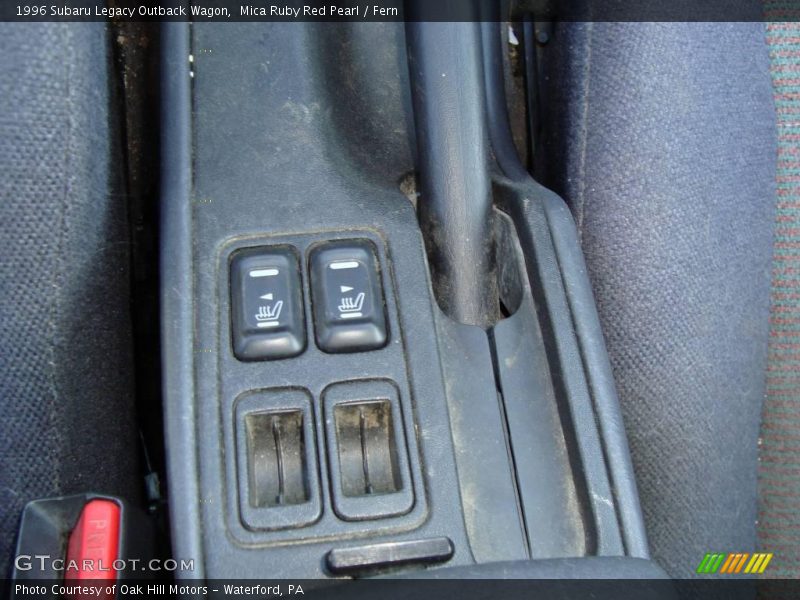 Mica Ruby Red Pearl / Fern 1996 Subaru Legacy Outback Wagon