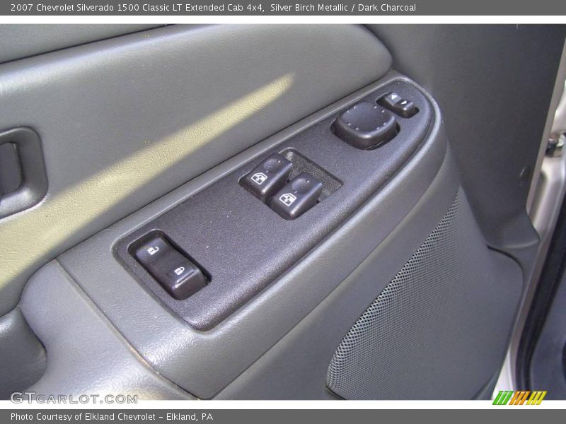 Silver Birch Metallic / Dark Charcoal 2007 Chevrolet Silverado 1500 Classic LT Extended Cab 4x4