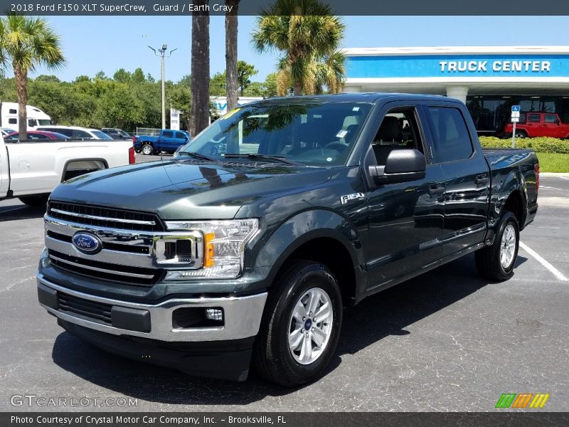 Guard / Earth Gray 2018 Ford F150 XLT SuperCrew