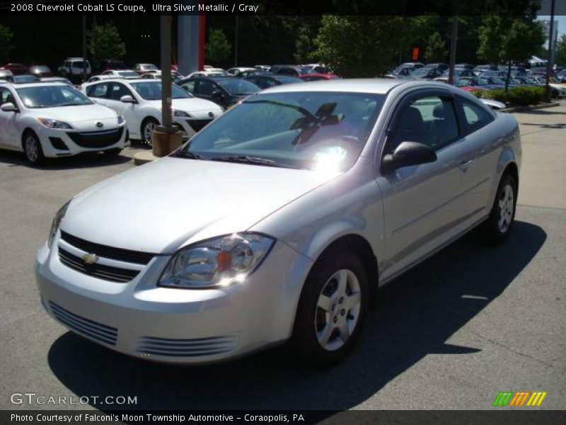 Ultra Silver Metallic / Gray 2008 Chevrolet Cobalt LS Coupe