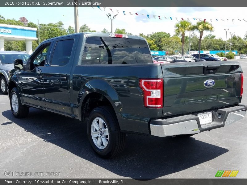 Guard / Earth Gray 2018 Ford F150 XLT SuperCrew