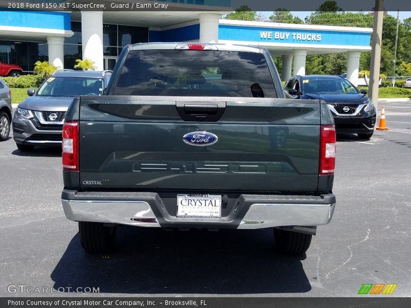Guard / Earth Gray 2018 Ford F150 XLT SuperCrew
