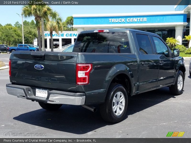 Guard / Earth Gray 2018 Ford F150 XLT SuperCrew