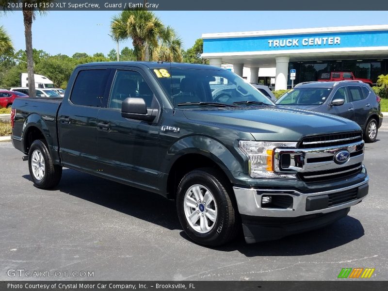 Guard / Earth Gray 2018 Ford F150 XLT SuperCrew