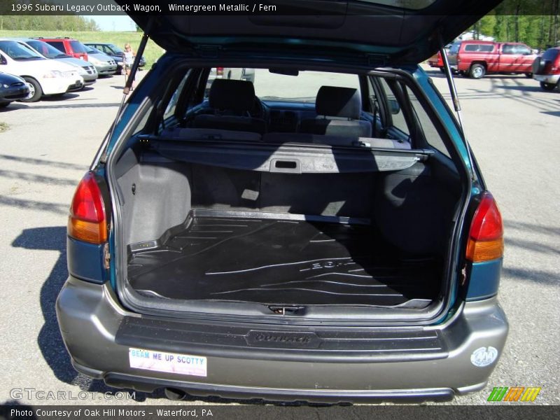 Wintergreen Metallic / Fern 1996 Subaru Legacy Outback Wagon