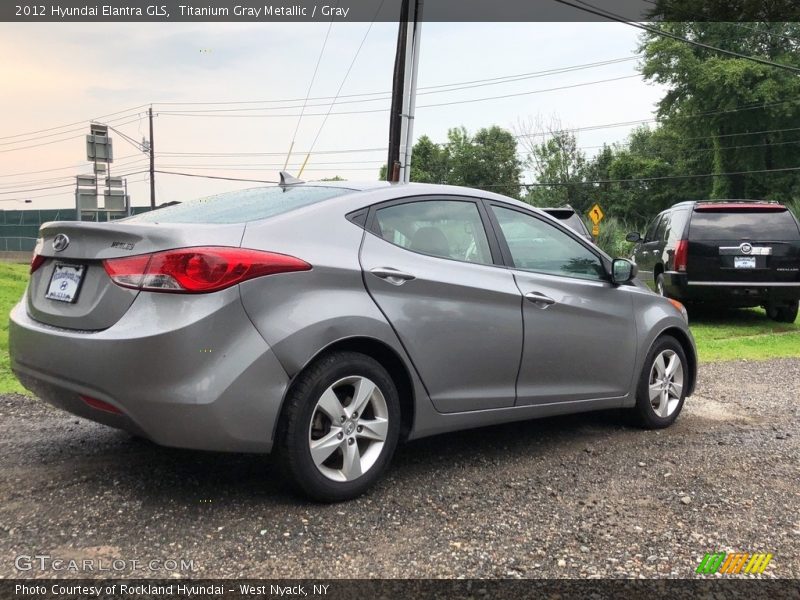 Titanium Gray Metallic / Gray 2012 Hyundai Elantra GLS