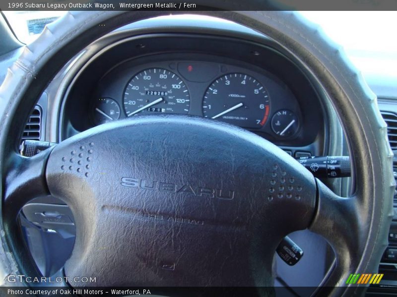 Wintergreen Metallic / Fern 1996 Subaru Legacy Outback Wagon