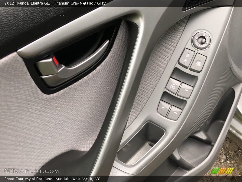 Titanium Gray Metallic / Gray 2012 Hyundai Elantra GLS