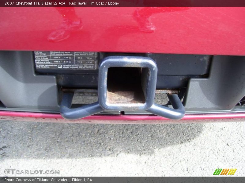 Red Jewel Tint Coat / Ebony 2007 Chevrolet TrailBlazer SS 4x4