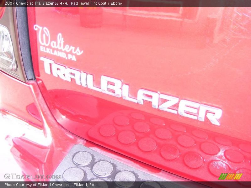 Red Jewel Tint Coat / Ebony 2007 Chevrolet TrailBlazer SS 4x4