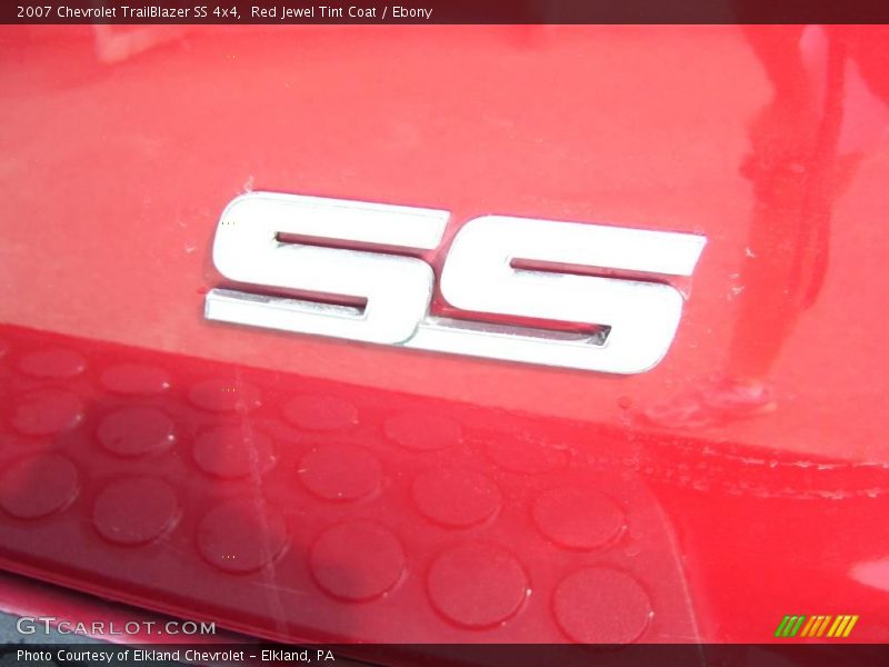 Red Jewel Tint Coat / Ebony 2007 Chevrolet TrailBlazer SS 4x4