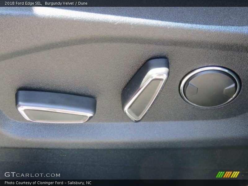 Burgundy Velvet / Dune 2018 Ford Edge SEL