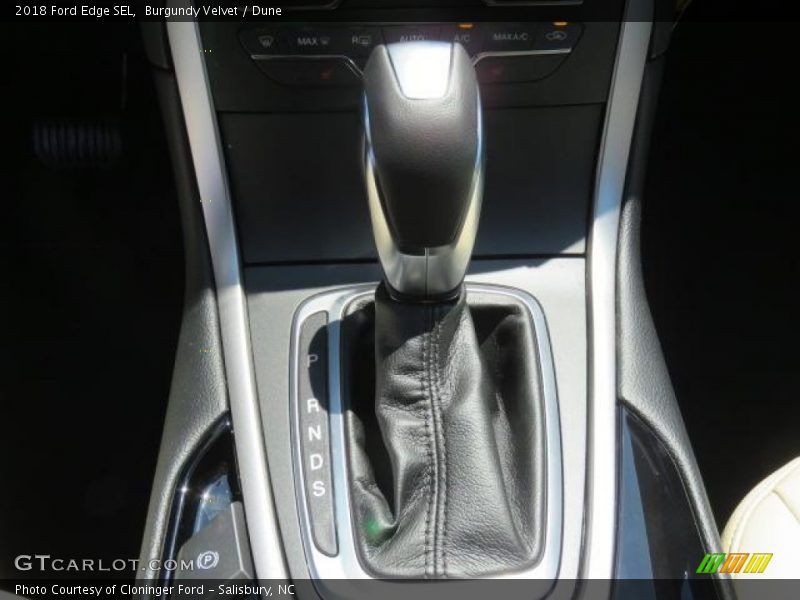 Burgundy Velvet / Dune 2018 Ford Edge SEL
