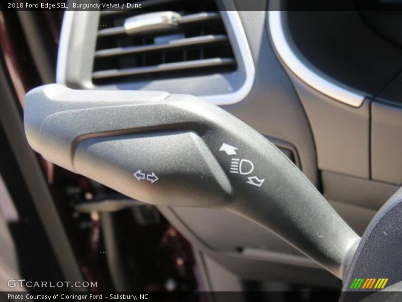 Burgundy Velvet / Dune 2018 Ford Edge SEL