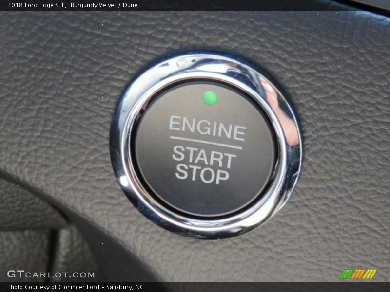 Burgundy Velvet / Dune 2018 Ford Edge SEL
