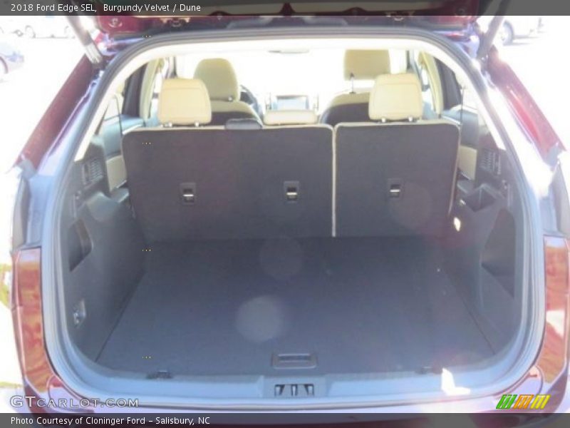 Burgundy Velvet / Dune 2018 Ford Edge SEL