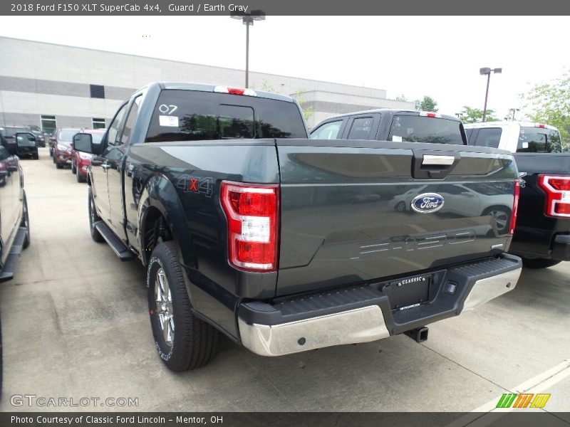 Guard / Earth Gray 2018 Ford F150 XLT SuperCab 4x4