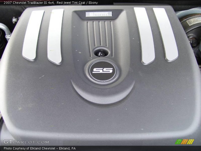 Red Jewel Tint Coat / Ebony 2007 Chevrolet TrailBlazer SS 4x4