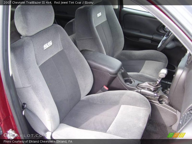 Red Jewel Tint Coat / Ebony 2007 Chevrolet TrailBlazer SS 4x4