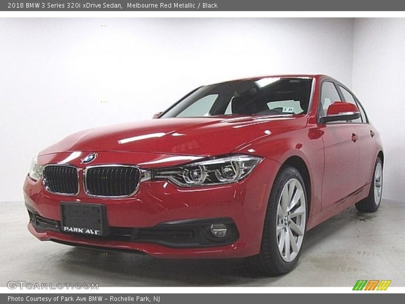 Melbourne Red Metallic / Black 2018 BMW 3 Series 320i xDrive Sedan