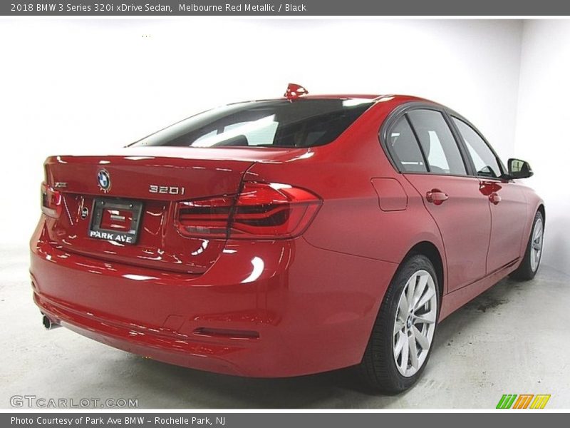 Melbourne Red Metallic / Black 2018 BMW 3 Series 320i xDrive Sedan