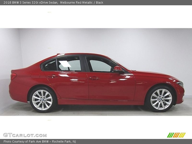 Melbourne Red Metallic / Black 2018 BMW 3 Series 320i xDrive Sedan